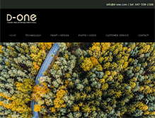 Tablet Screenshot of d-one.com
