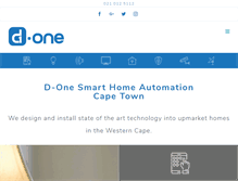 Tablet Screenshot of d-one.co.za